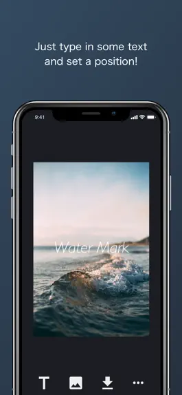 Game screenshot WaterMark - Add Text to Pics! mod apk