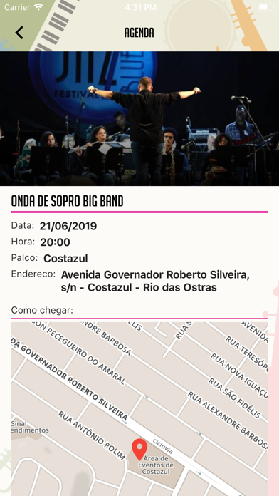 Rio das Ostras Jazz e Blues Screenshot