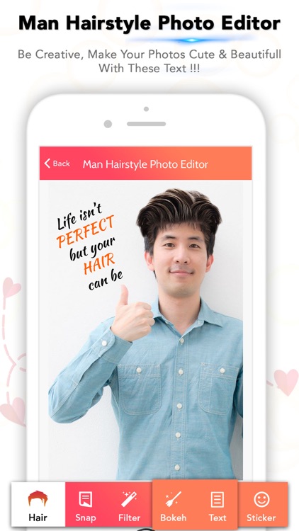 Man Hairstyle - Photo Editor screenshot-4