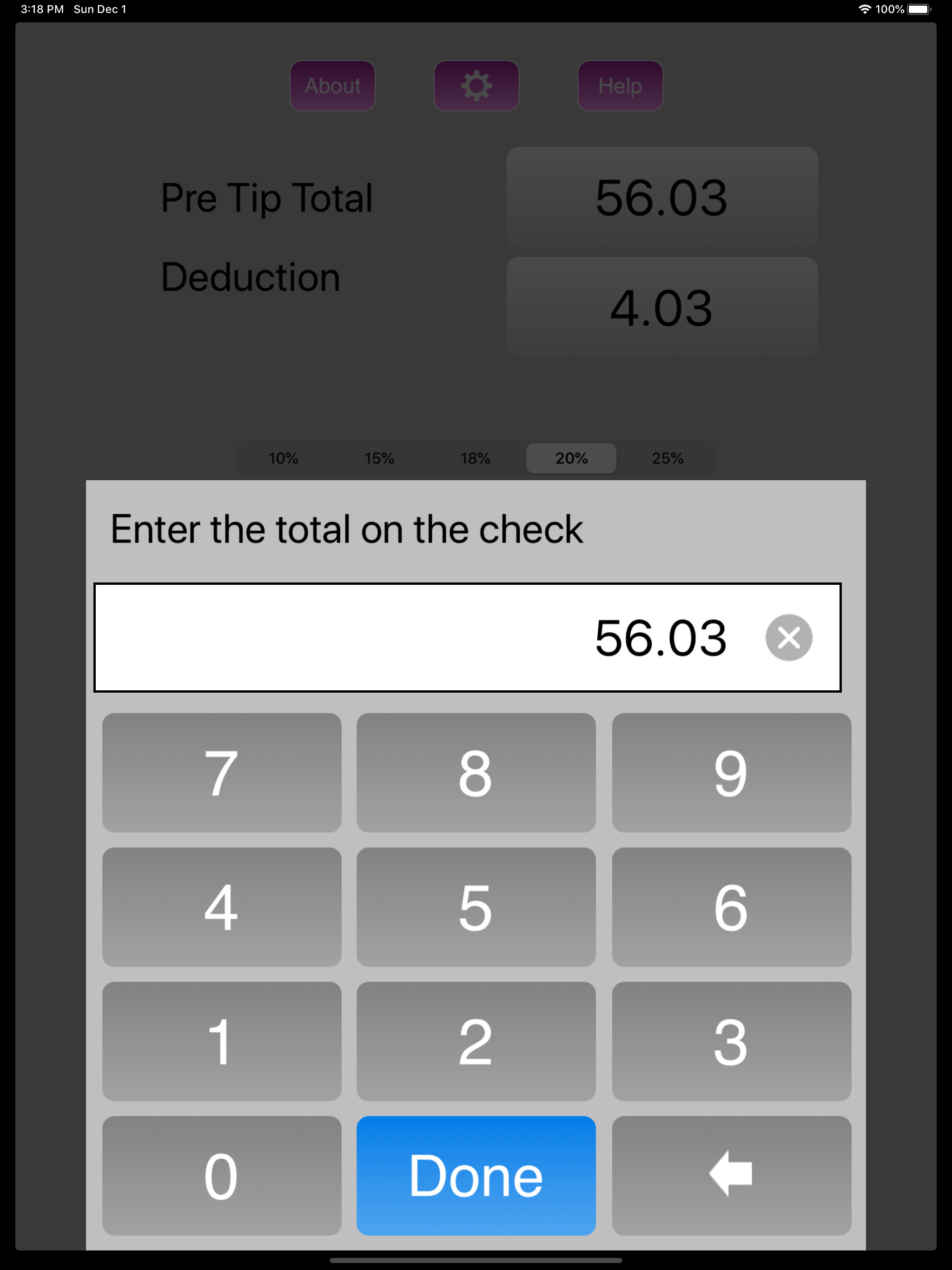 Nilnoc TipCalc