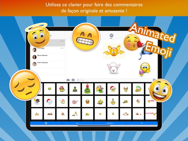 Clavier Emoji animé Pro dans l'App Store