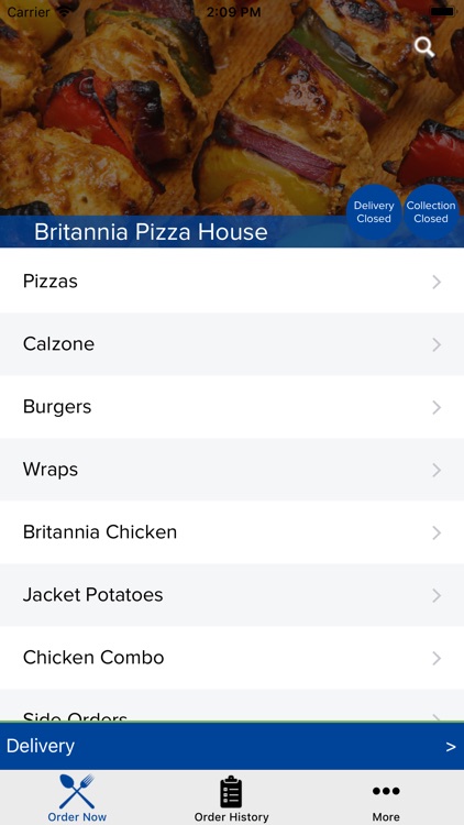 Britannia Pizza House-