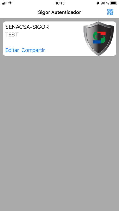 Screenshot #1 pour SIGOR-Autenticador