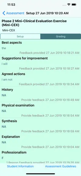 Game screenshot UNSW Medicine Assessments apk