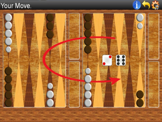 Screenshot #4 pour Backgammon Lite