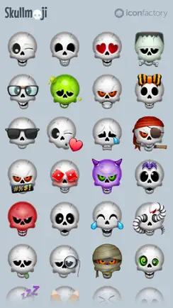 Iconfactory Skullmoji Stickers iPhone image 1