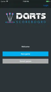 darts scoreboard x01 iphone resimleri 1