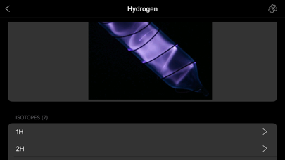 Periodic Table+ iPhone screenshot 4 - Education app