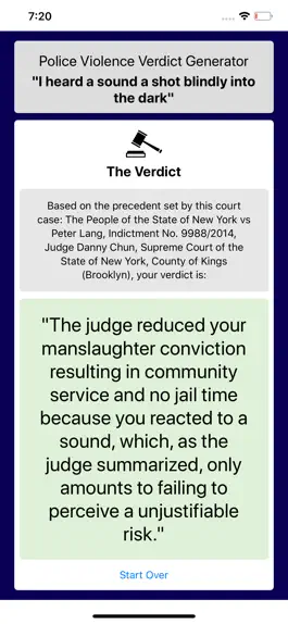 Game screenshot Police Violence Verdict Gen'r apk