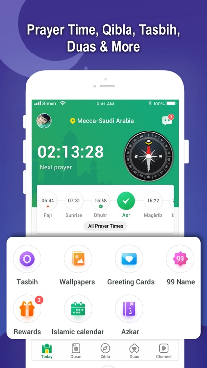 Muslim Times: Quran & Qibla screenshot-4
