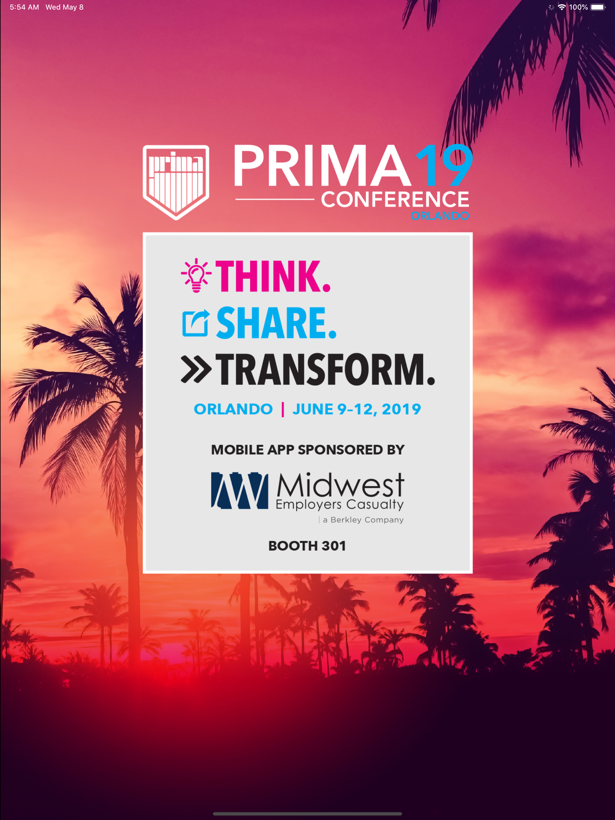 PRIMA Events App