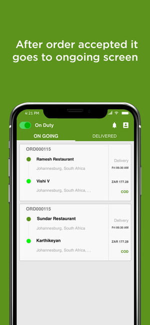 SpazaEats Driver Food Delivery(圖3)-速報App