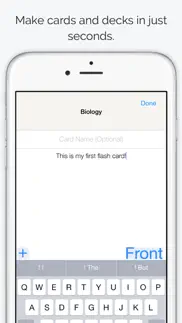 flash cards pro flashcards iphone screenshot 2