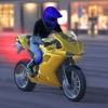 Icon Motorcycle Driving Bike Racing