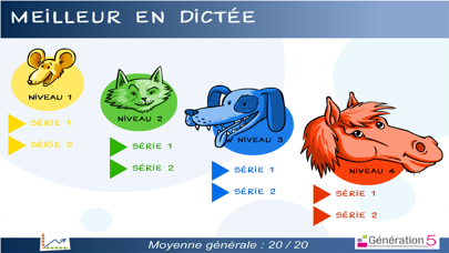 Screenshot #1 pour Meilleur en dictée