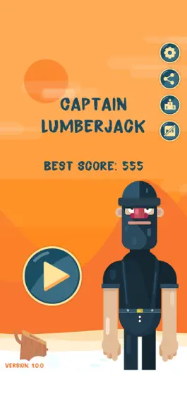 Game screenshot Captain Lumberjack - Chop Wood mod apk