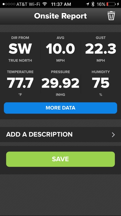 Wind & Weather Meter