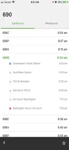 SouthWest Transit screenshot #2 for iPhone