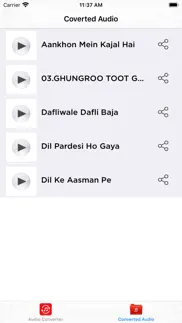 mp3 audio converter iphone screenshot 3