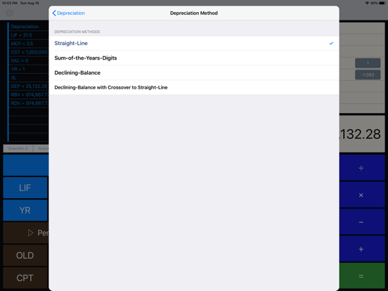 Financial Calculator+++ iPad screenshot 6 - Finance app