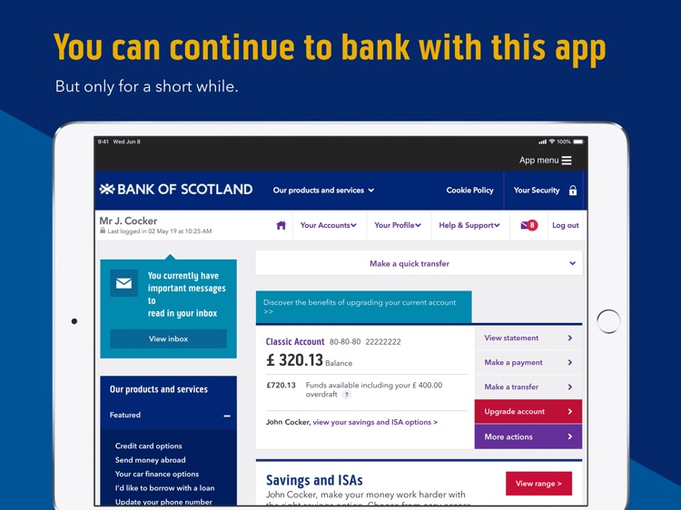 Bank of Scotland Express Login