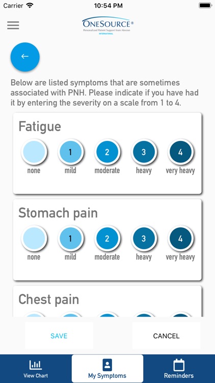 OneSource Symptom-APP (EN)