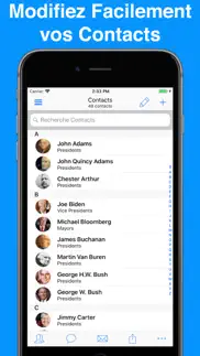 abc messager de groupes iPhone Captures Décran 2