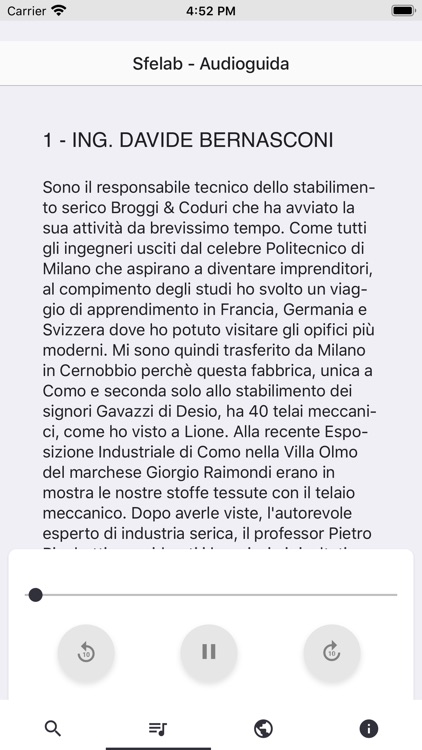 Audioguida Sfelab screenshot-3