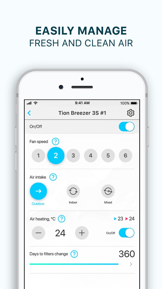 #2. Tion Remote: breezer control (iOS) 由: Tion Smart microclimate