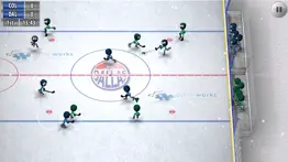 stickman ice hockey iphone screenshot 2