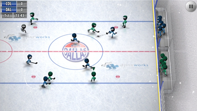 Screenshot from Stickman Ice Hockey