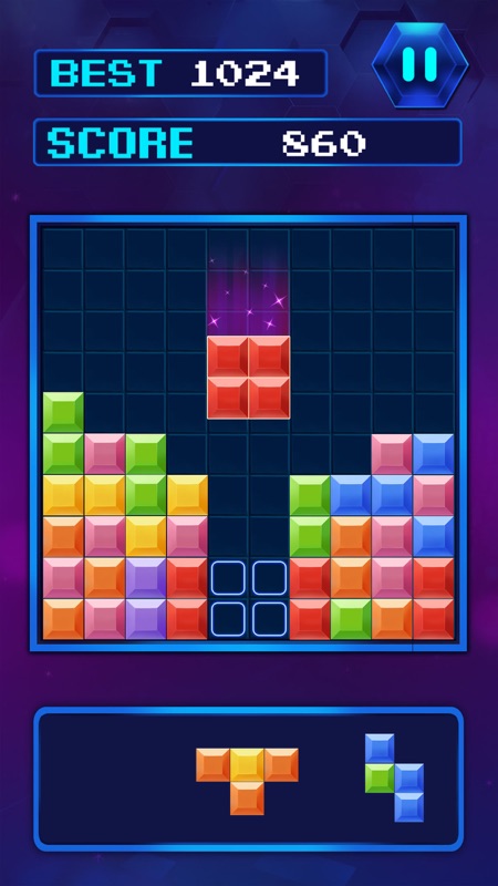 Fun Block Brick Puzzle screenshot 2