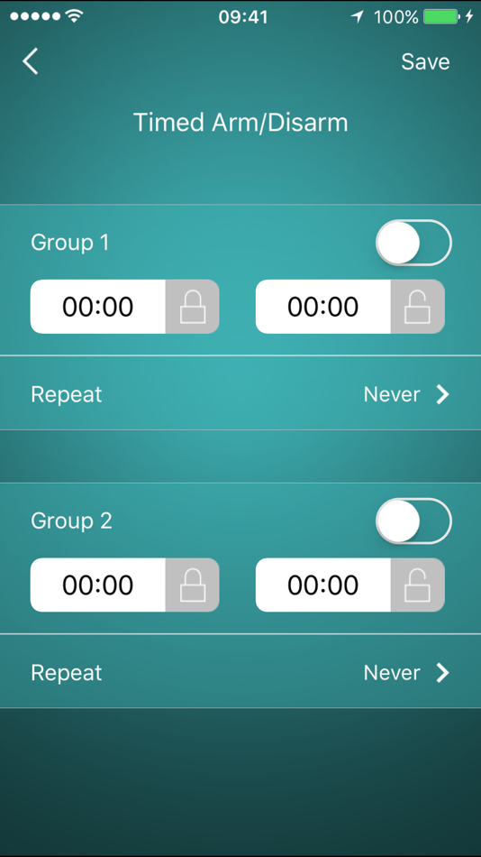 #5. AW1 Alarm (iOS) 由: Chuango Security Technology Corporation