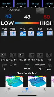 instant noaa weather forecast iphone resimleri 2