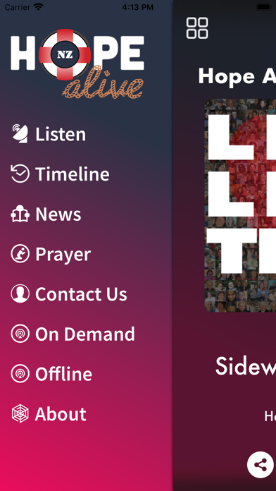 Screenshot #2 pour Hope Alive Radio NZ