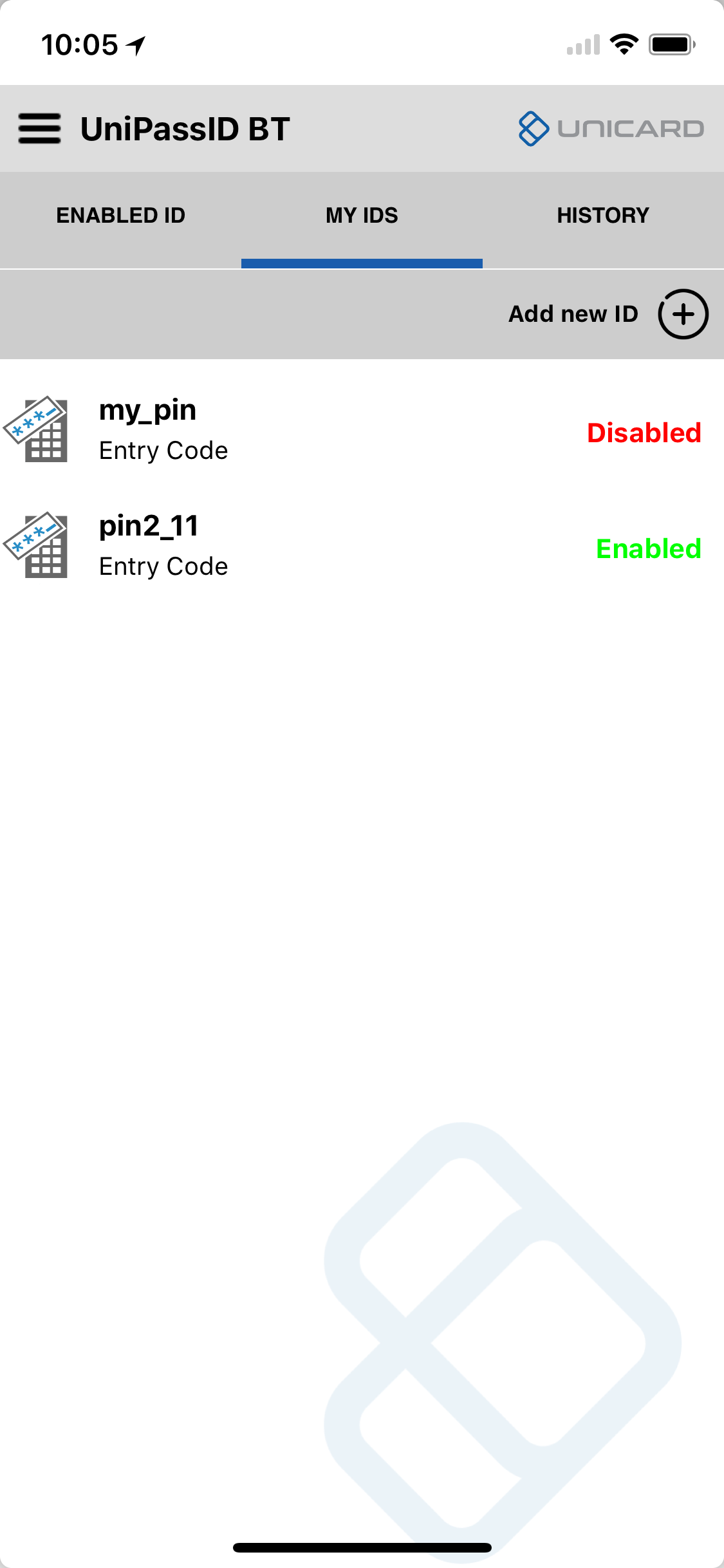UniPassID BT screenshot 5