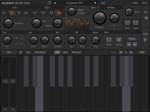 AudioKit Synth One Synthesizerのおすすめ画像3