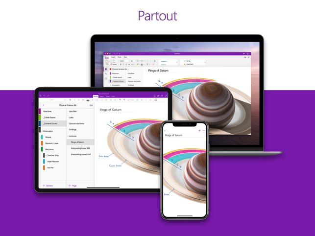 ‎Microsoft OneNote Capture d'écran