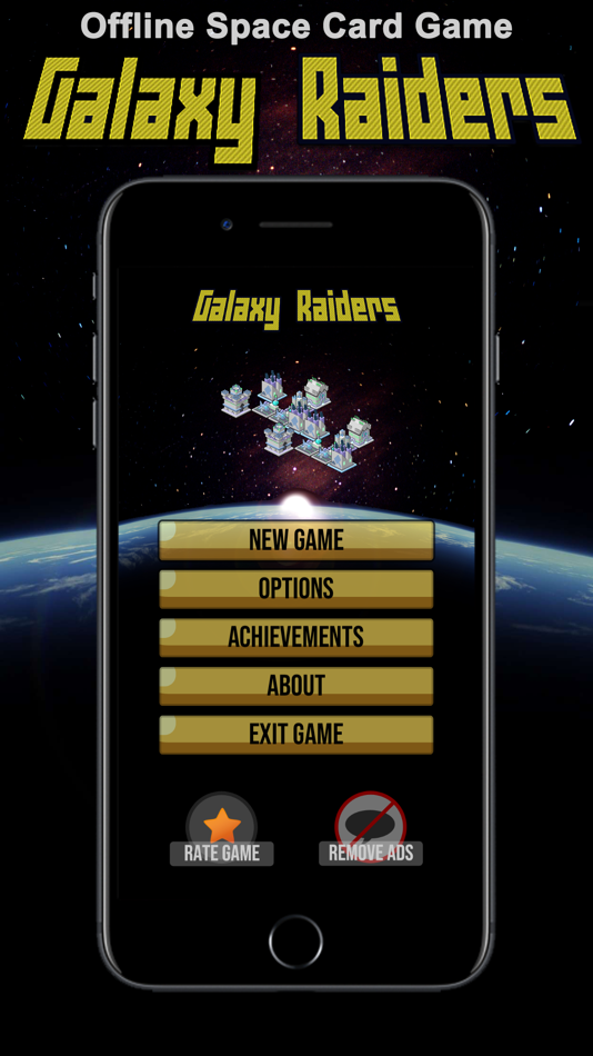 #5. Galaxy Raiders - space cards (iOS) Von: dsgn s.r.o.