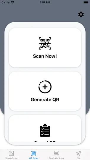 Скриншот WebScanner -web Qr & Barcode на iPhone 3