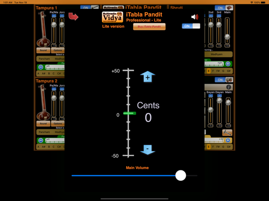 iTabla Pandit Lite iPad screenshot 4 - Music app