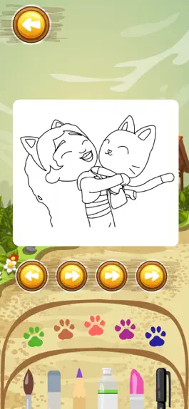 Game screenshot Dolls Doodle Coloring & puzzle mod apk