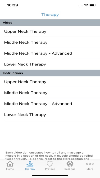 Neck Advisor App
