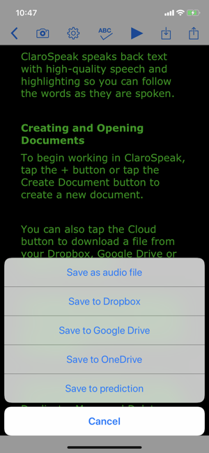 Clarospeak On The App Store