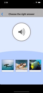 Sea Animals. Learning Cards screenshot #4 for iPhone