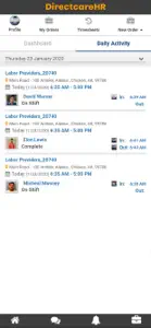 DirectCareHR screenshot #4 for iPhone