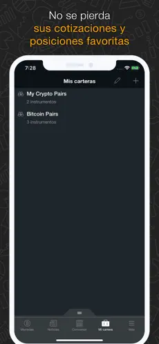 Screenshot 5 Investing.com Criptodivisas iphone