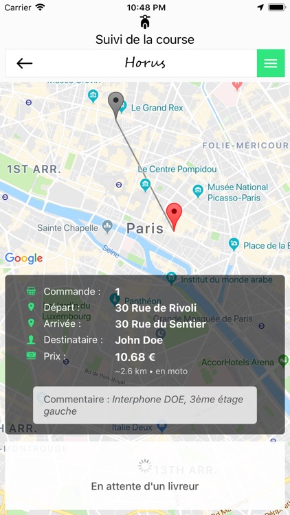 Horus Delivery screenshot-4