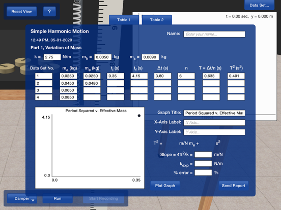 Screenshot #6 pour PP+ Simple Harmonic Motion