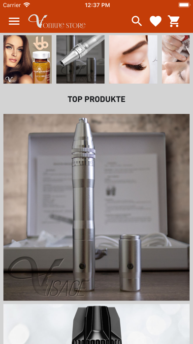 Visage Cosmetic Online Shop screenshot 2